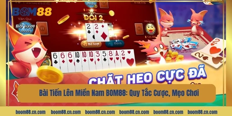 Bài Tiến Lên Miền Nam BOM88: Quy Tắc Cược, Mẹo Chơi