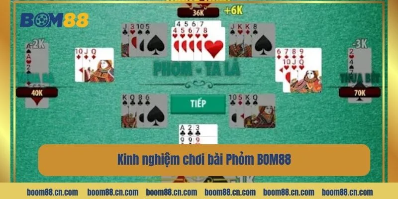 Cách chơi phỏm thông minh cần đánh bài hợp lý.