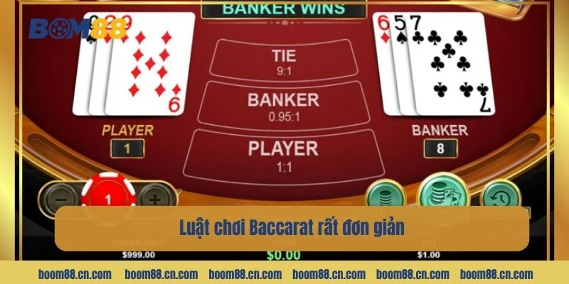 Cách tính điểm của Baccarat tại sàn cược BOM88 rất cụ thể.