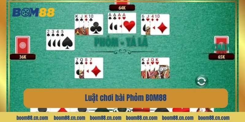Cách chơi phỏm BOM88 có luật cược rất chặt chẽ.