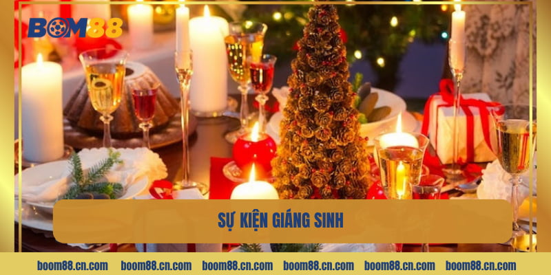 Sự Kiện Giáng Sinh Tại BOM88 - Rộn Ràng Quà Tặng Lớn